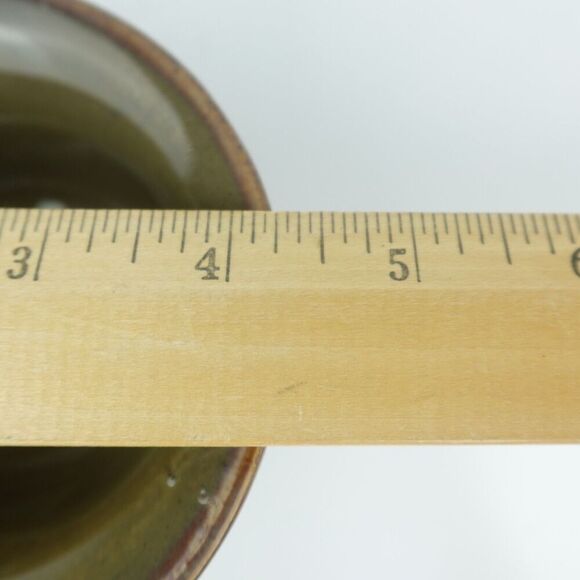 Studio Pottery Small Green Vase Signed by the Artist - Picture 9 of 9